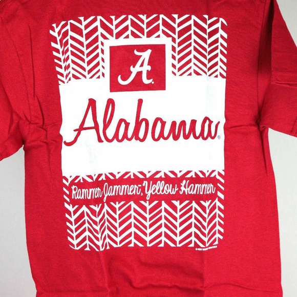 Other - Alabama Crimson Tide Herringbone T-Shirt Other - Alabama Crimson Tide Herringbone T-Shirt